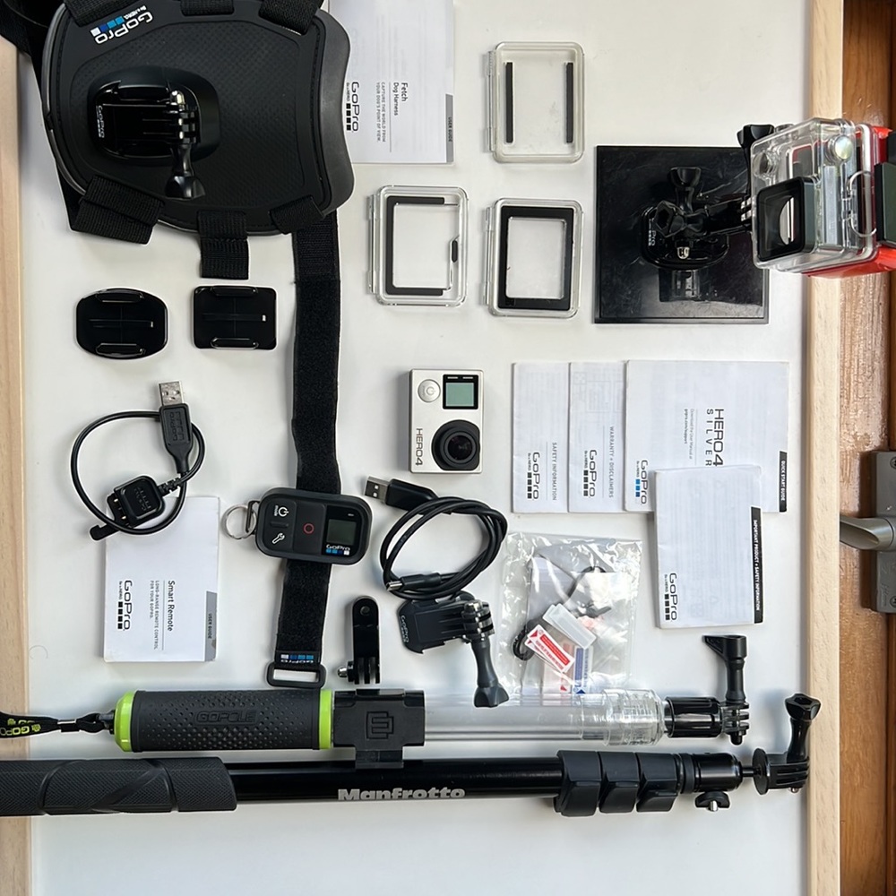 Hero4 Go Pro w/ all accessories